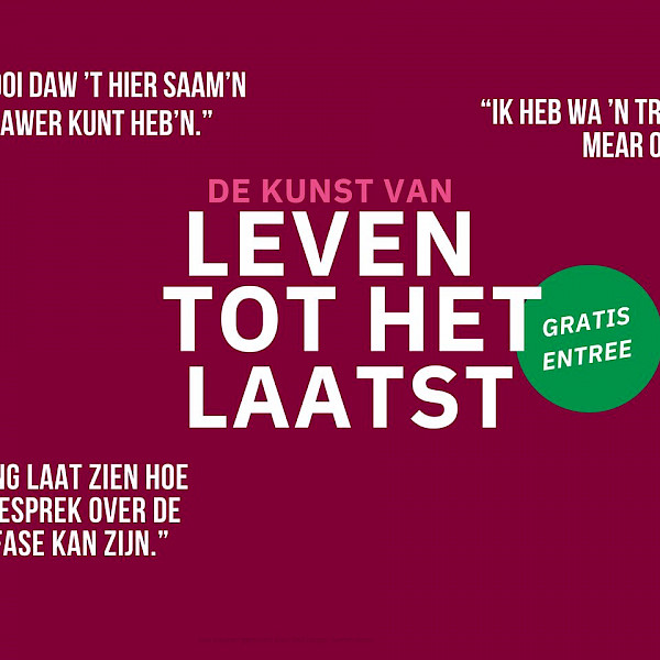 De kunst van leven tot het laatst