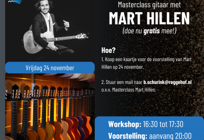 Masterclass Gitaar door Mart Hillen