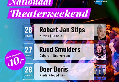 Programma Nationaal Theaterweekend